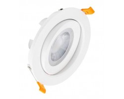 Foco Downlight LED COB Orientable Redondo Blanco Ø114mm 9w 